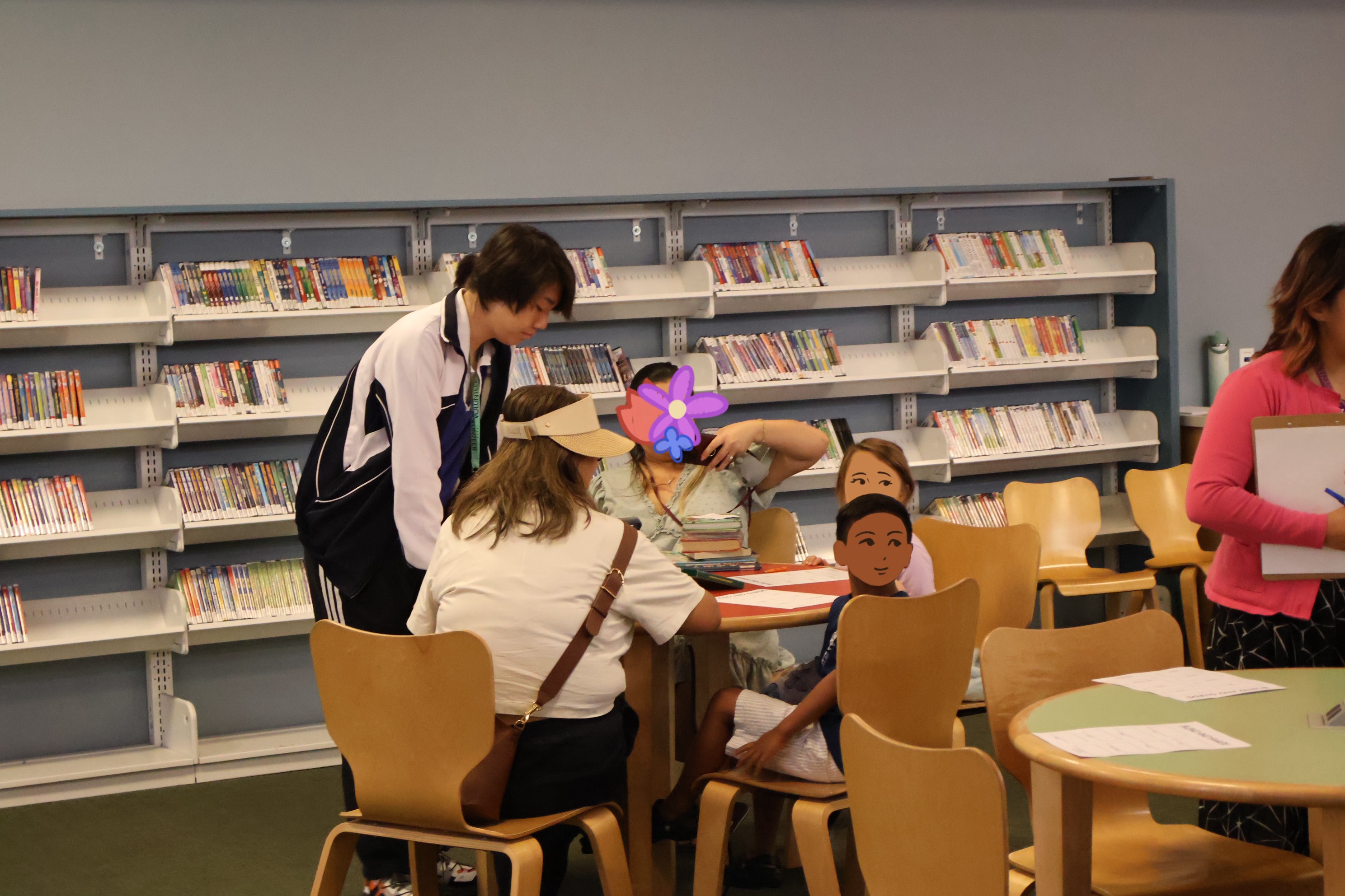 October 3 library art lesson